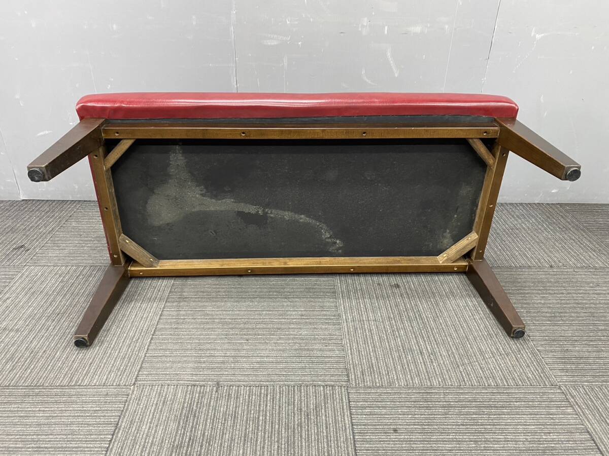 ◆管2288◆自社便対応地域あり◆業務用◆相合家具製◆ロビーベンチソファー幅1200mm◆ビニールレザー◆カフェ喫茶店ダイニング◆赤レッド系 業務用家具製造卸売｜株式会社 | 相合家具製作所 シェルフ&frasl;メタルラック H1900×W1520&frasl;クロムステン カウンター