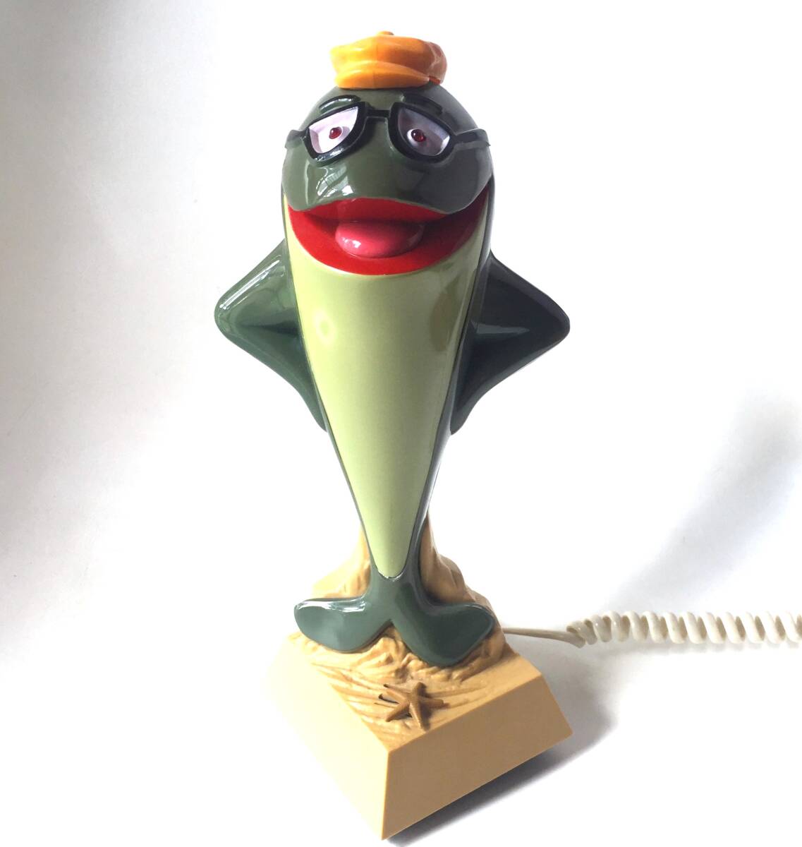 90s チャーリーザツナ Charlie the Tuna 電話機 1987 ビンテージ Starkist Charlie Tuna 電話機 87年製 チャーリーツナ 企業