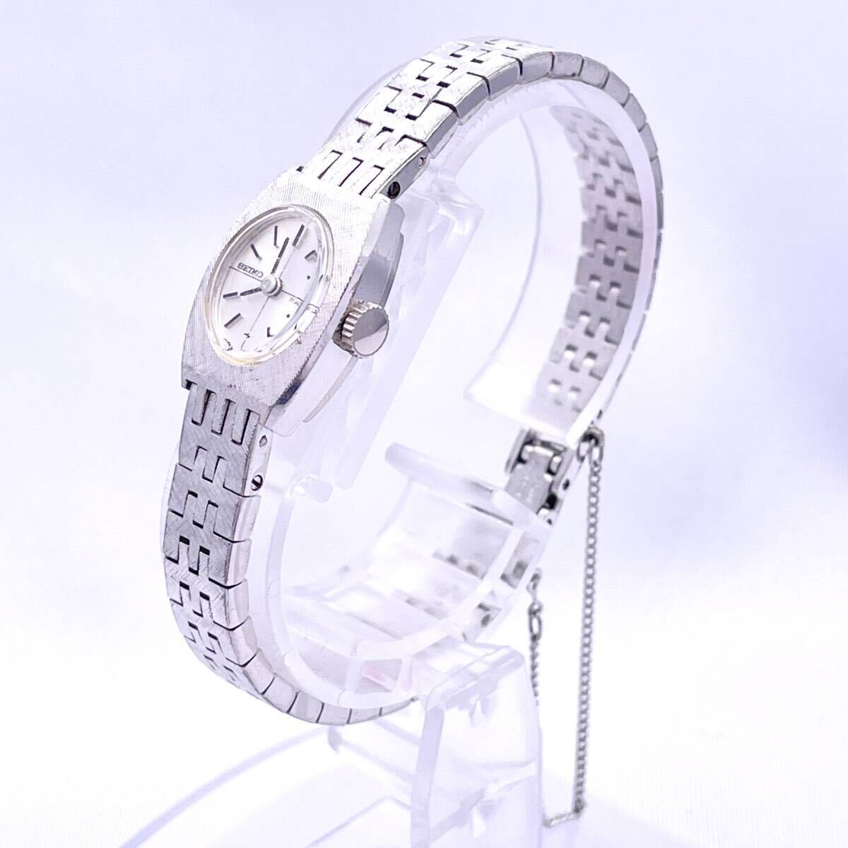 SEIKO セイコー 11-7060 腕時計 ウォッチ 手巻き 機械式 21JEWELS 21石 WGP 銀 シルバー P866(セイコー ...