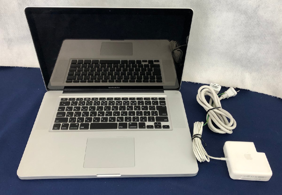 ジャンク品 MacBookPro 15-inch Mid 2010 CPU:Intel Core i7 2.66GHZ