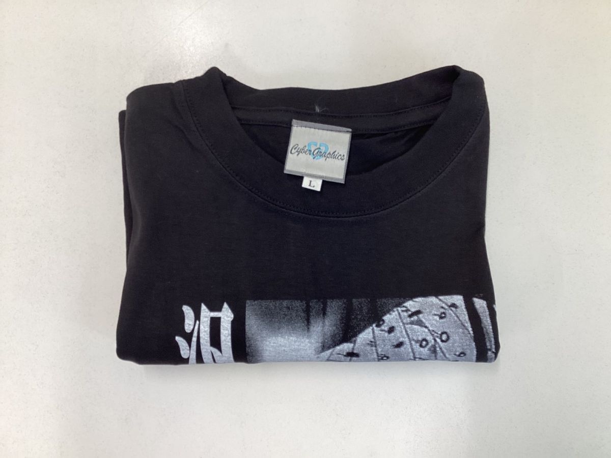 【現状】COSPA 新世紀エヴァンゲリオン 汎用人型決戦兵器 ブラック Tシャツ Lサイズ ※臭いあり_4