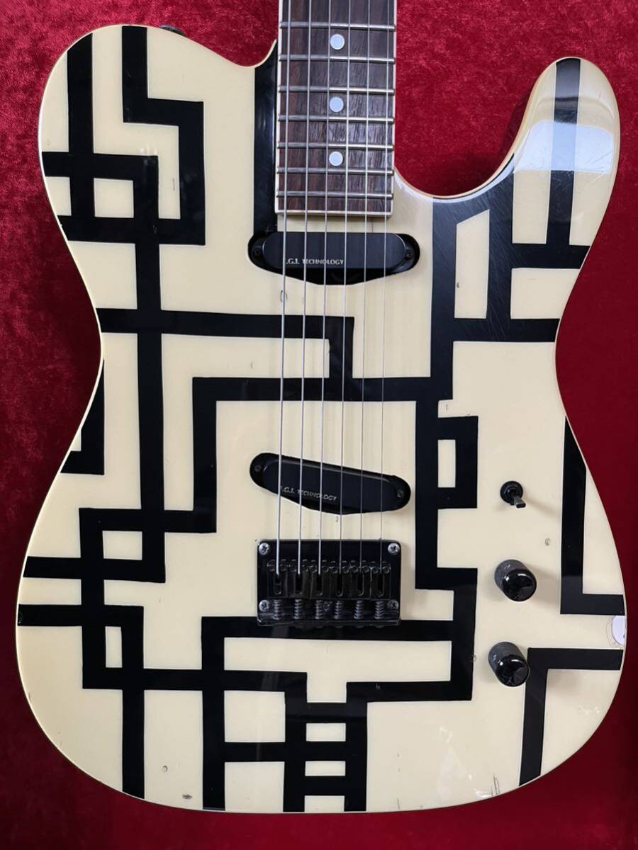 FERNANDES TE-95HT ブラックライン 超初期型 手書きライン 布袋モデル