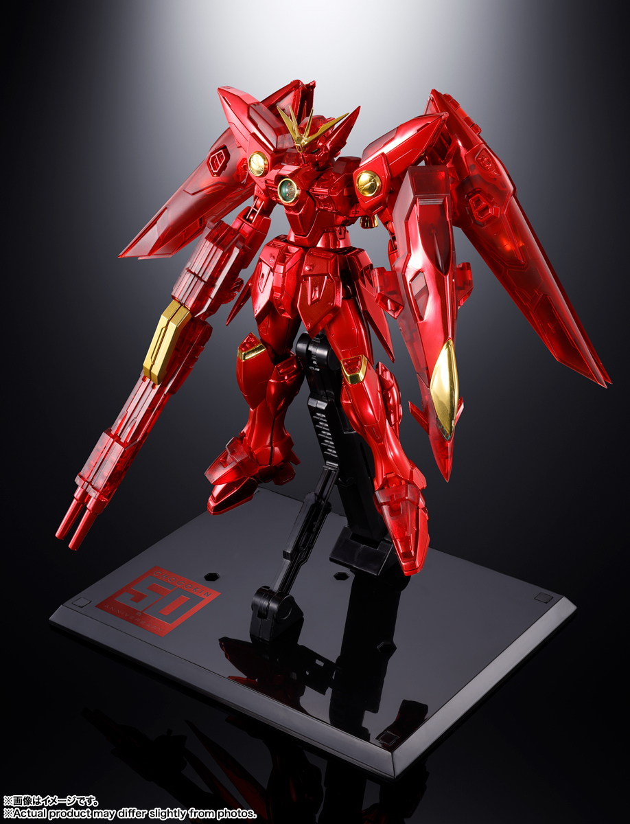 定価27500円L ROBOT魂 50 ウイングガンダムゼロ輸送箱未開封 ショッピングセール 即決 輸送箱未開封 超合金50周年記念商品METAL