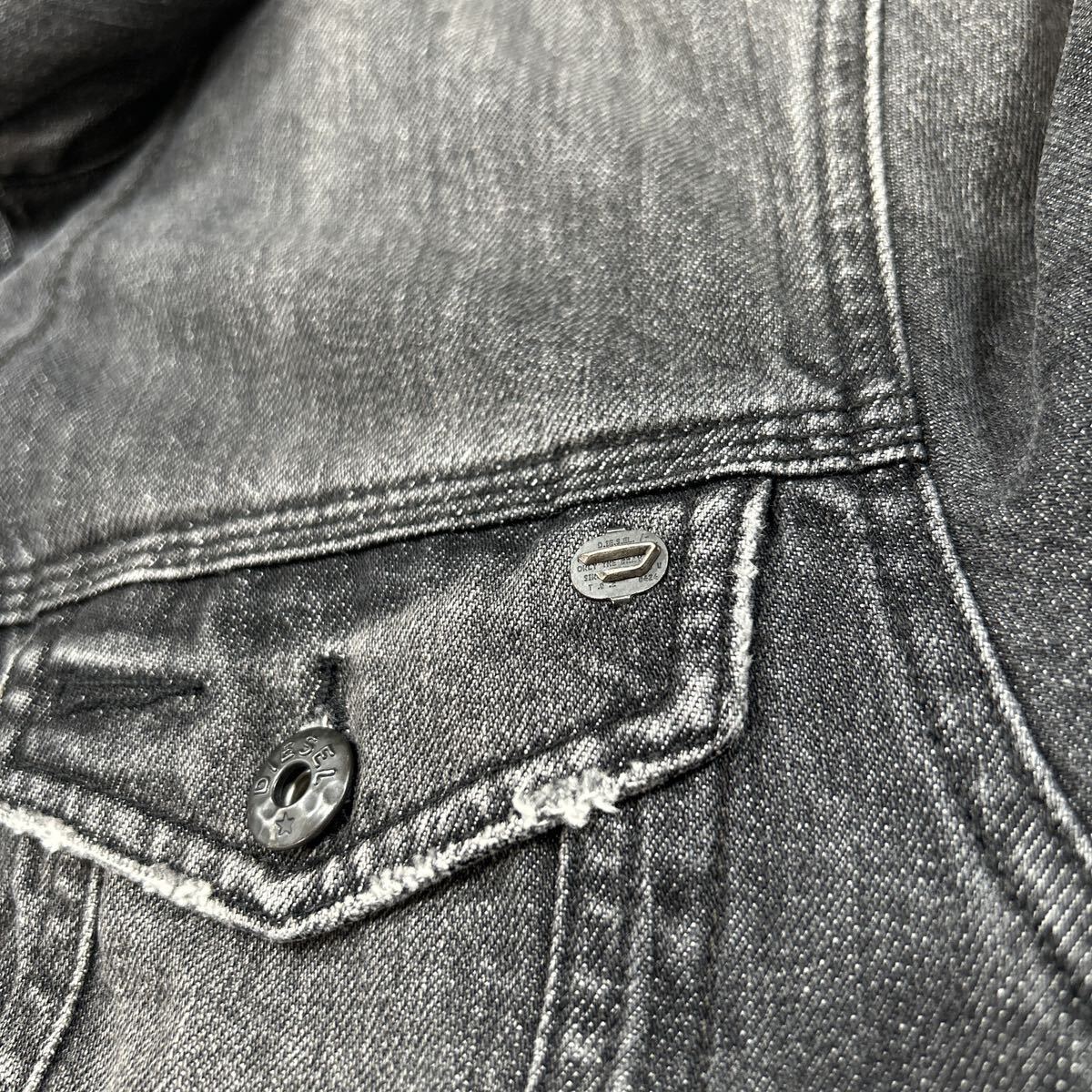 真冬の極上品】極美品 DIESEL ディーゼル Gジャン デニムジャケット L