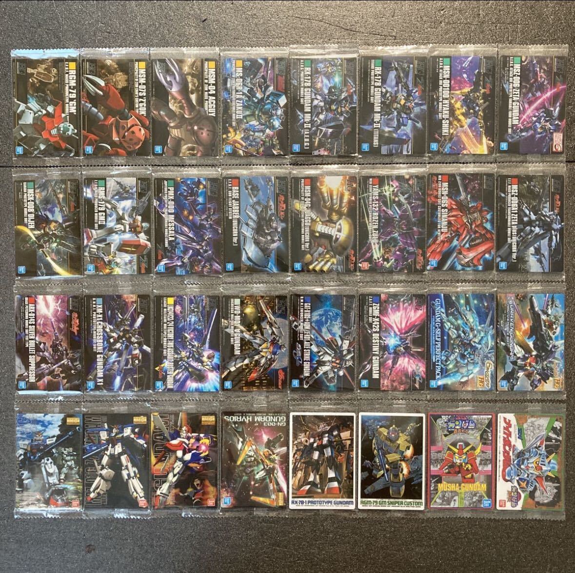 ガンプラ ガンダム コレクション フルコンプ パッケージ アート チョコ