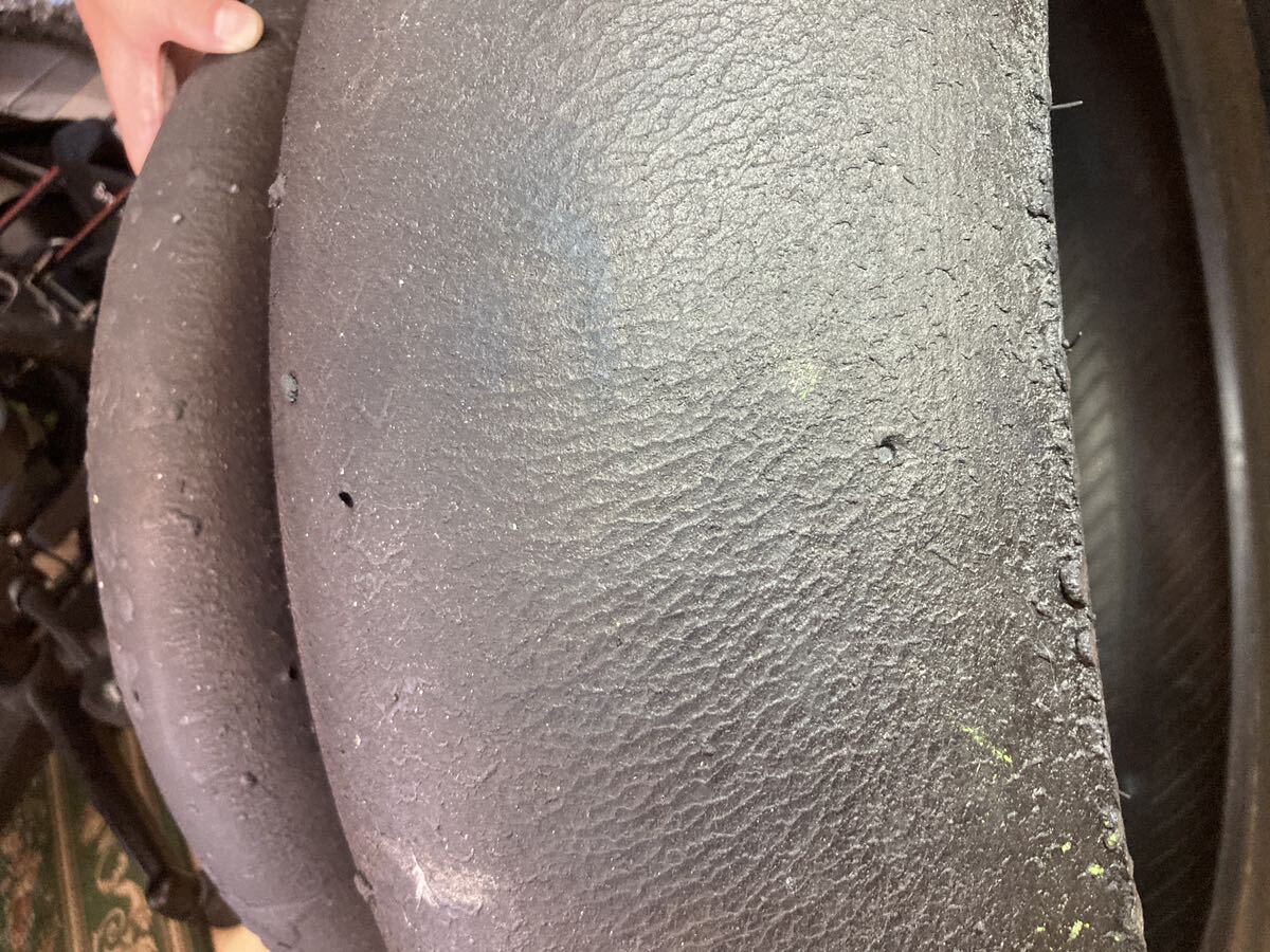 送料無料！DUNLOP KR149 KR133 120/70 H3・200/60 M1 ST1000 前後セット ダンロップ DL スリック　 ST1000_3