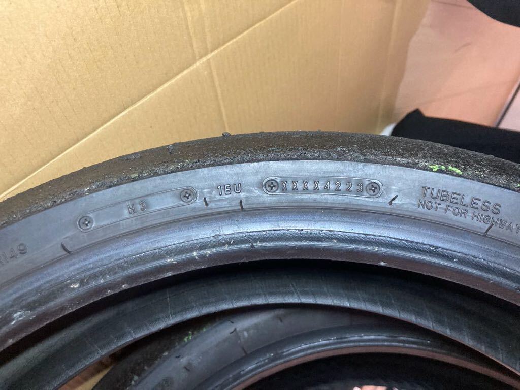 送料無料！DUNLOP KR149 KR133 120/70 H3・200/60 M1 ST1000 前後セット ダンロップ DL スリック　 ST1000_7