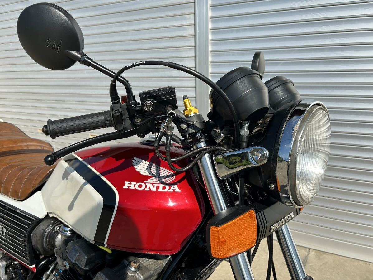 CBX550F 1型赤白カラー 車検3年付き 動画有り 室内保管 検/PC04