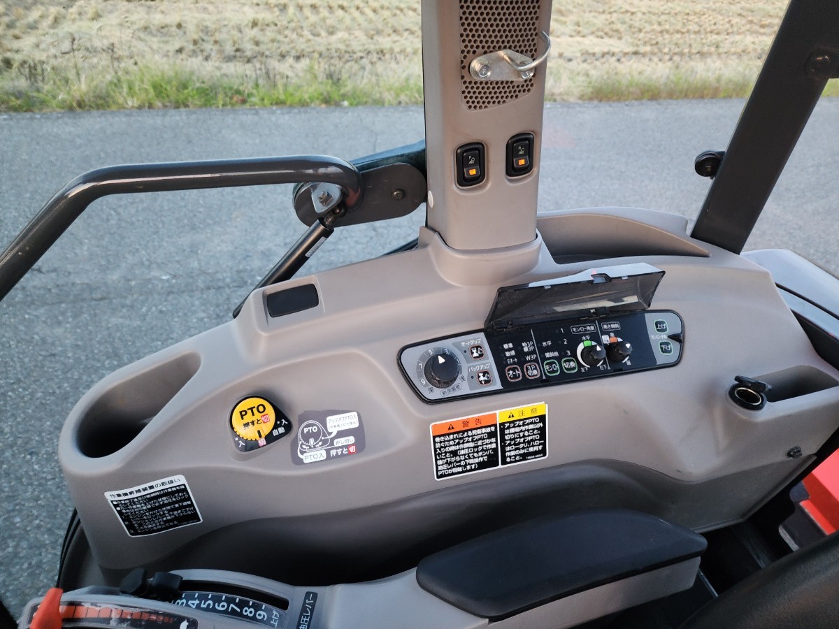 クボタ トラクター KL34Z ★ フロントローダー ★ 4WD ★ 34馬力 ★ エアコンキャビ ★ 自動水平 ★ 純正 ロータリー RL180R _7