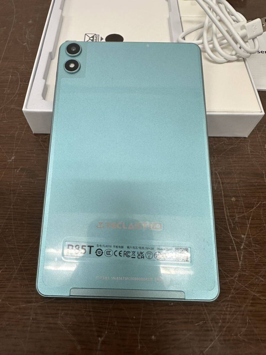 I # TECLAST tPad 8インチ タブレット Wi-Fi Android13 TLA016 P85T 4GB 64GB A523-ROW 通電確認済み_3