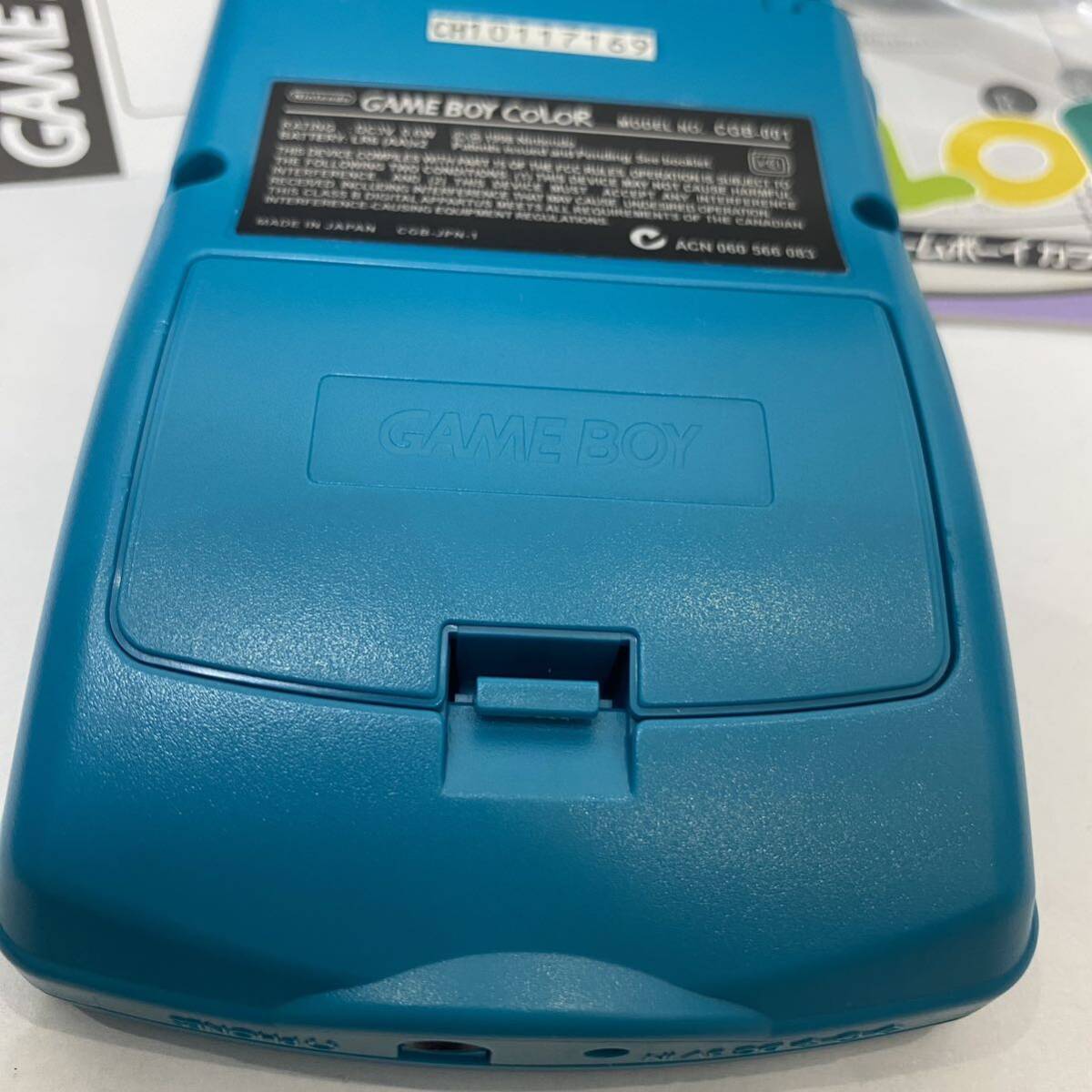 ゲームボーイカラー □ほぼ 新品未使用 超極美品 レア GBC 任天堂 説明