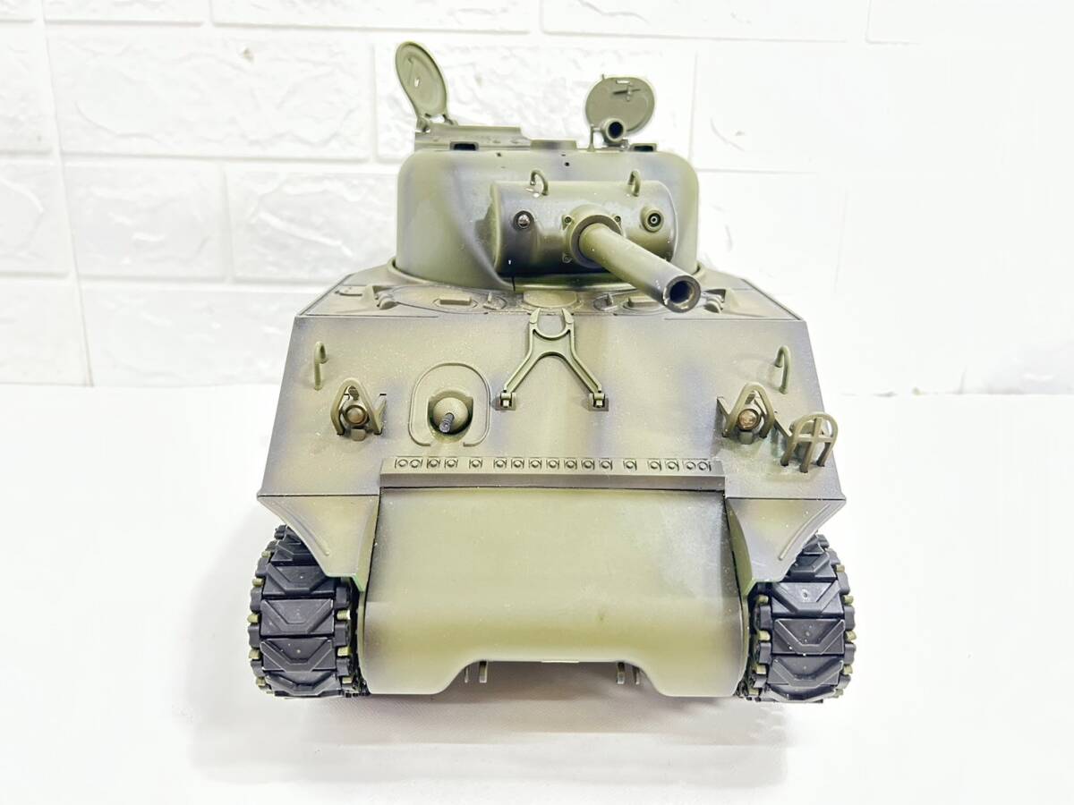 8-22-9 HENG LONG 1/16 M4A3 SHERMAN 105mm 戦車 ラジコン プロポ 軍用