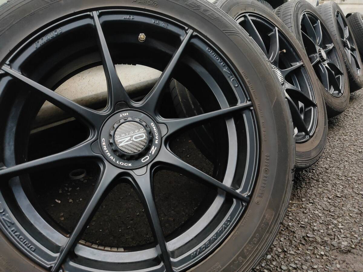 4穴PCD108 軽量OZレーシング フォーミュラHLT 17インチ7Jインセット25 