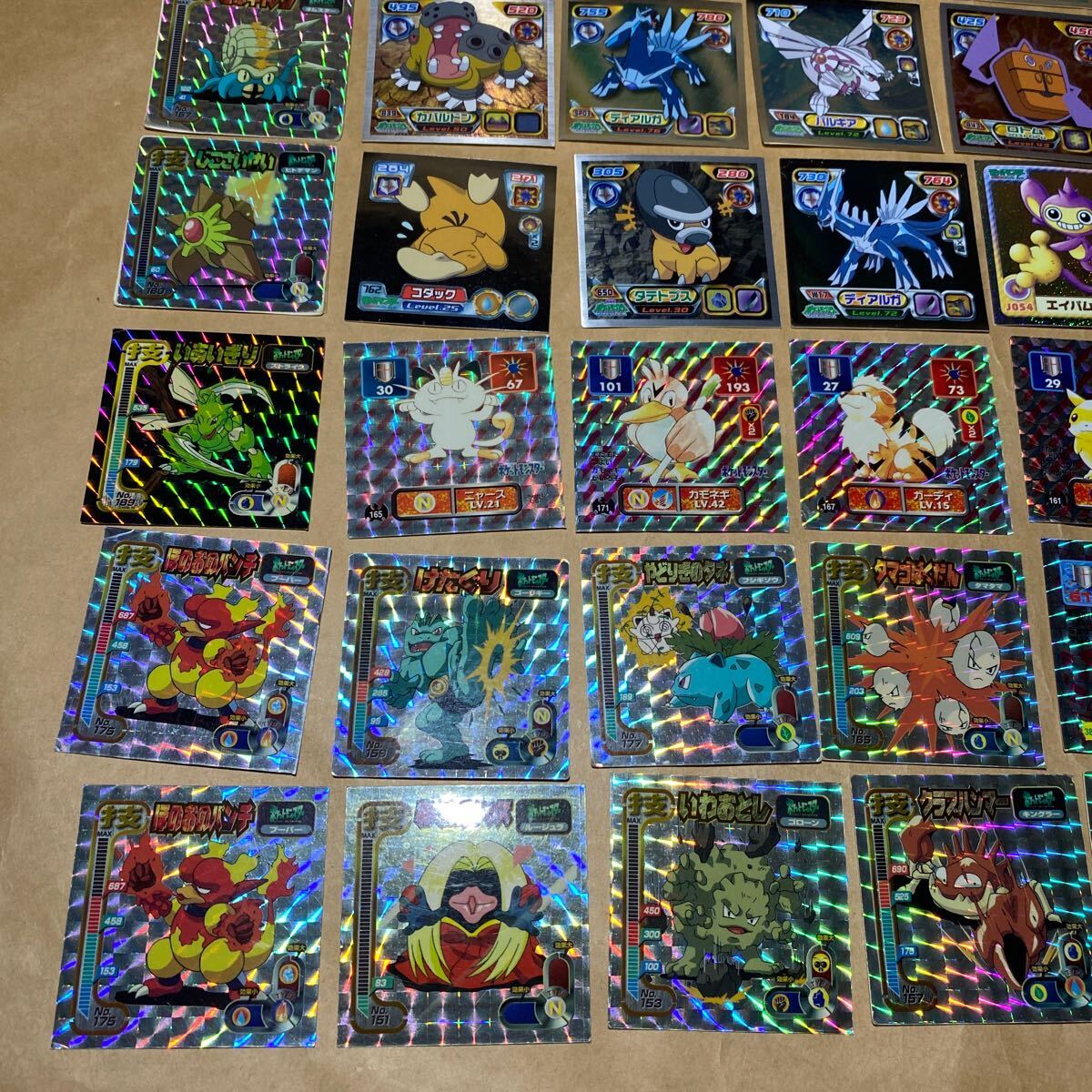 47枚セット ポケモン 最強シール烈伝 列伝 技 初期 初代 スーパーDX