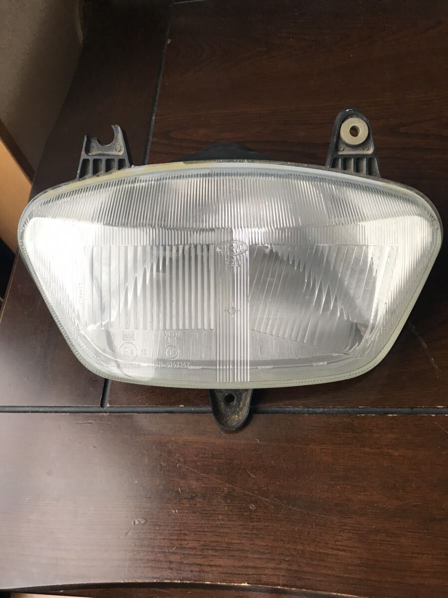 Vespa ベスパ 50 90 100 105mm ヘッドライト 黄色 イエロー