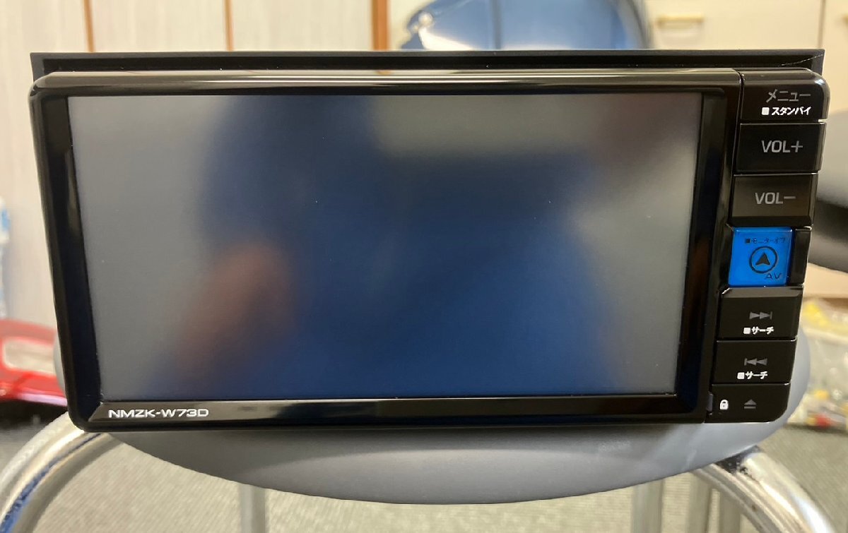 訳あり 美品 トヨタ純正ナビ NMZK-W73D 地図データ2022年 2023年製品