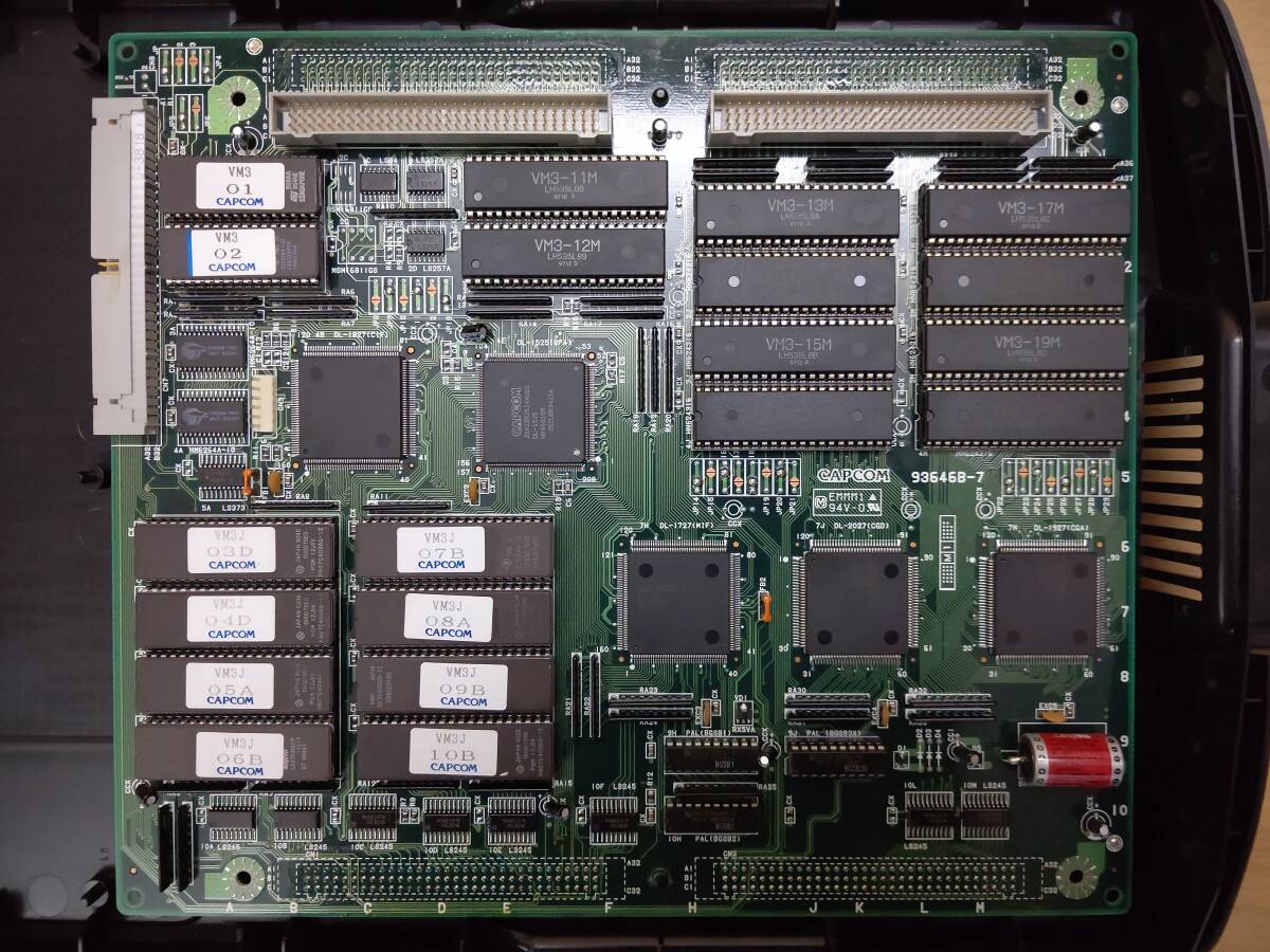 CPS-2サブボード ヴァンパイアセイヴァー （イン帯純正小ポスSファイル付） Vampire Savior The Lord of Vampire (instruction:original)_4