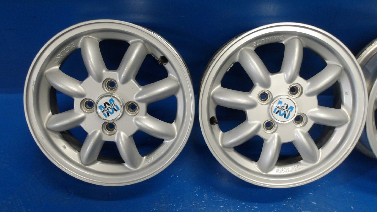 中古 ダイハツ ミラジーノ L700S MINILITE ミニライト 14x4.5J 4H 100