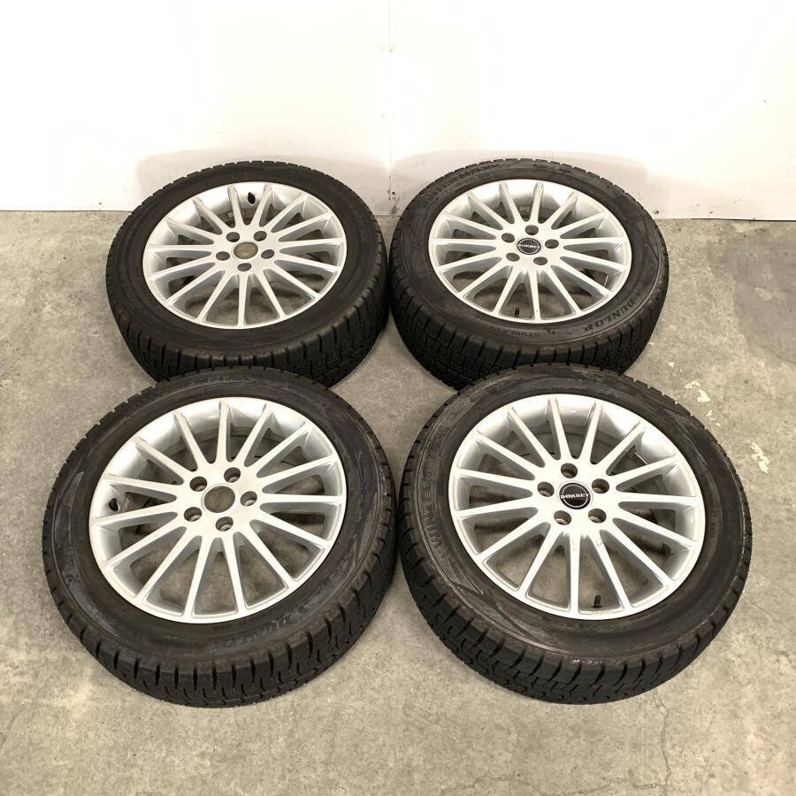 BORBET ボルベット TYPE H 輸入車ホイール & スタッドレスタイヤ 4本セット 17x7J PCD108 5穴 OFF+50 現状 ...