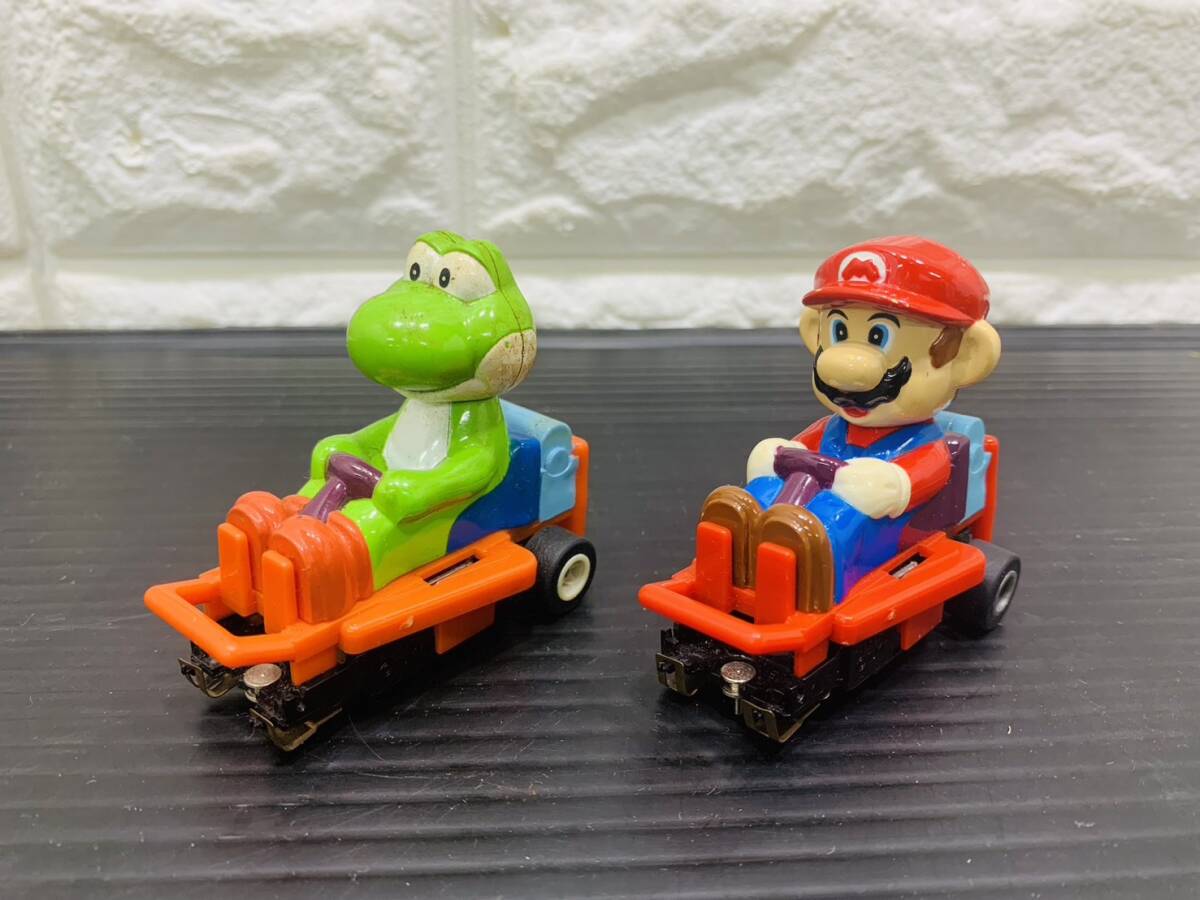 326★当時物 トミー 任天堂 Nintendo ニンテンドー スーパーマリオカート マリオサーキット TOMY AFX HO SCALE RACING スロットカー 現状_4