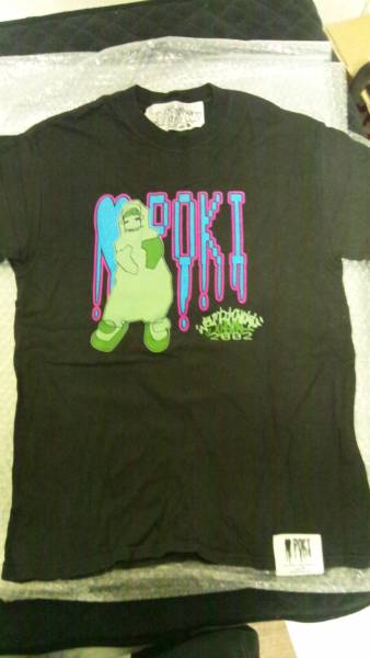 BUMP OF CHICKEN　2002ツアーlove&porkinTシャツ黒中古美品_1