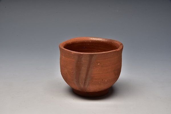 SP5799 人間国宝 藤原雄 備前 ぐい呑 酒盃 酒杯 酒器 酒呑 盃 杯 茶器