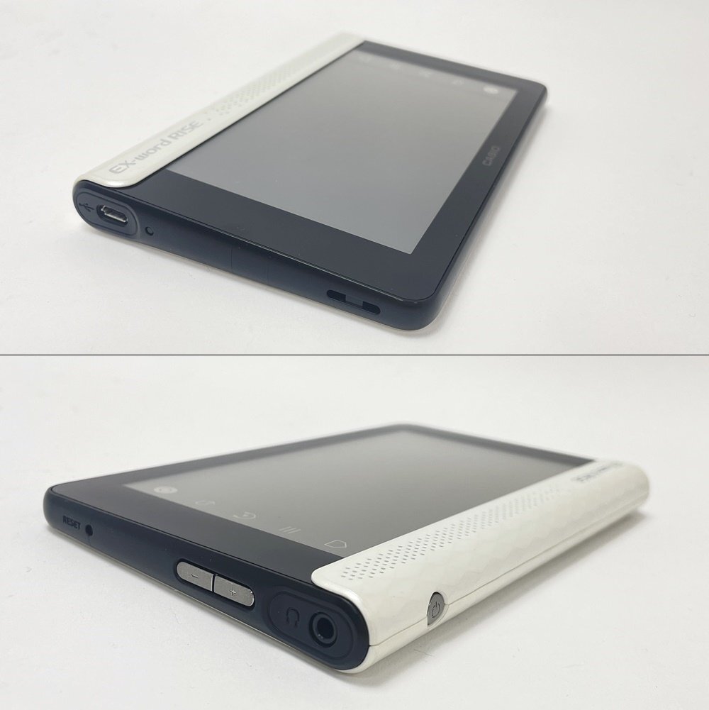 CASIO EX-word RISE デジタル英会話学習機 XDR-S1 パールホワイト 5.3