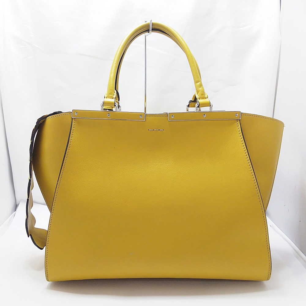 B24-1940 FENDI フェンディ 8BH279-2ZW トロワージュ 2WAY ショルダー