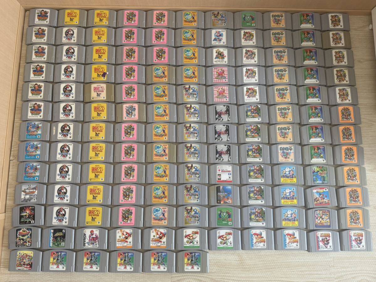 動作確認済み】Nintendo 64 ニンテンドー 64 ソフト 138本 まとめ売り