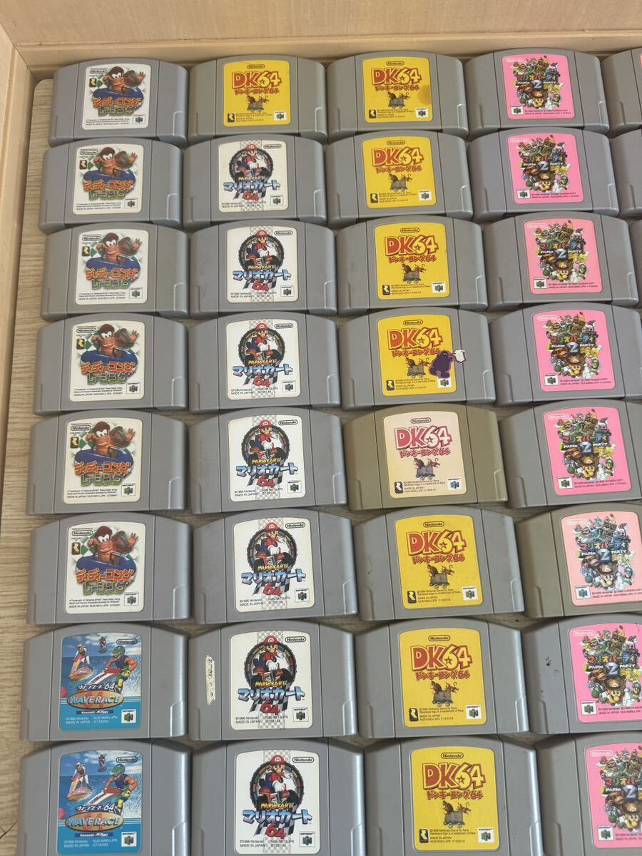 動作確認済み】Nintendo 64 ニンテンドー 64 ソフト 138本 まとめ売り