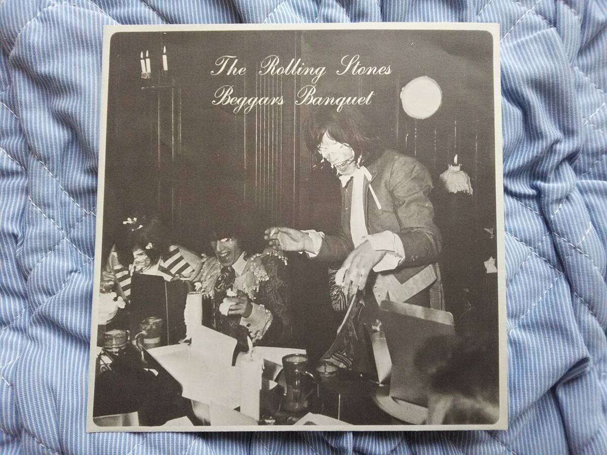 [ハロー！ミック ジャガーです]　ベガーズバンケット国内初盤・付録　7インチ・ソノシート　Rolling Stones_1