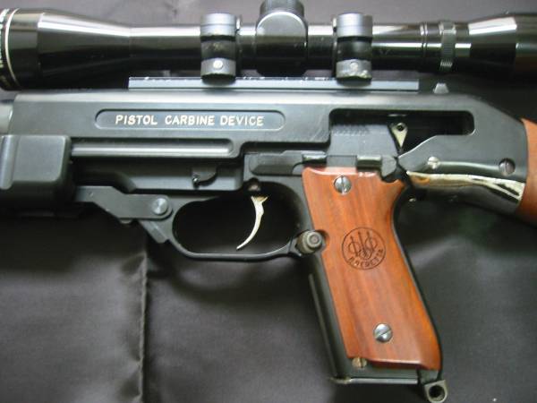 MGC ベレッタ M93R ピストルカービンデバイス スコープ付(ガスガン