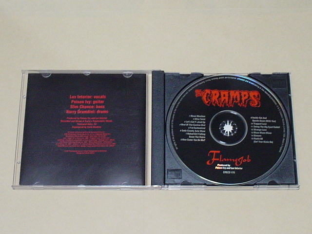 Sweat-shirt à Manches Longues Personnalisé - Motif Punk 'The Cramps' Vince Ray - Noir - Taille à Vérifier - Neuf Sans Étiquettes