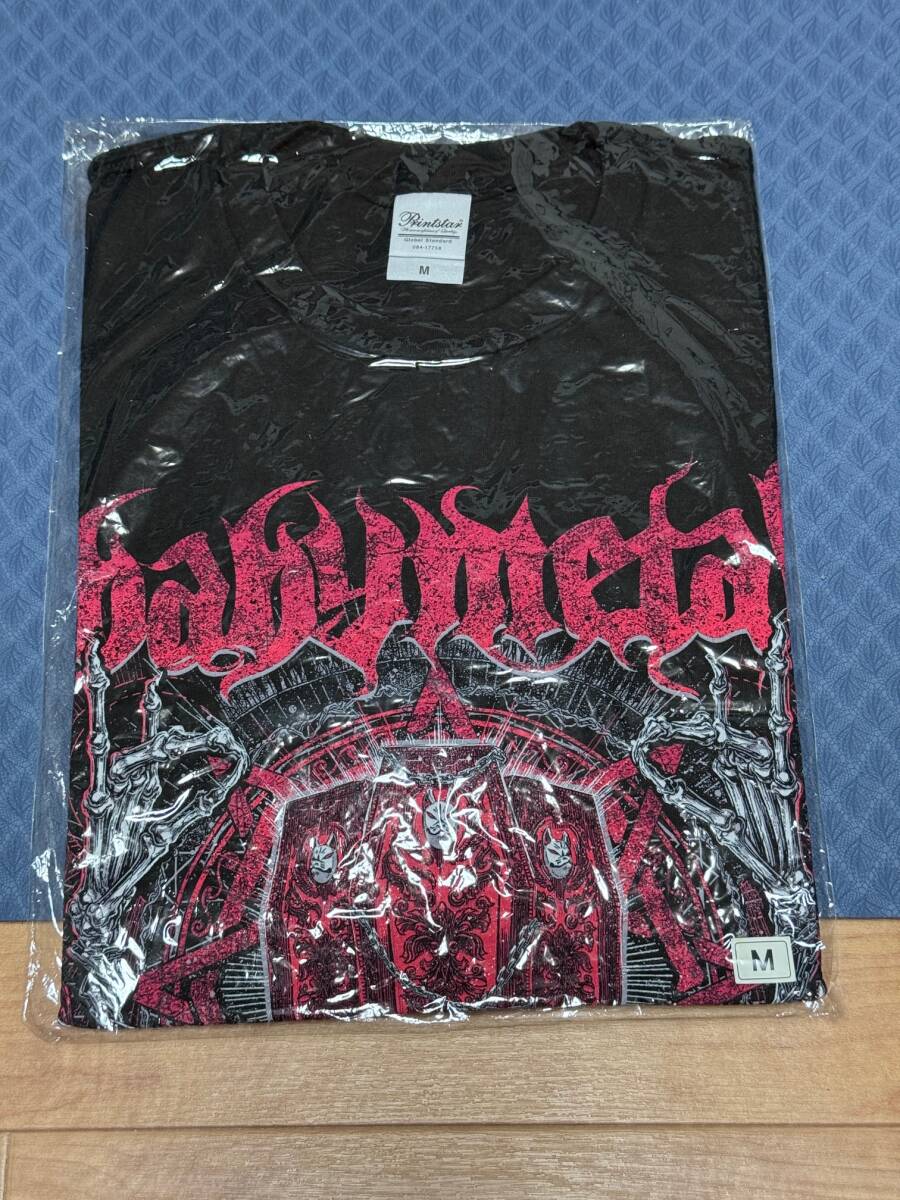 BABYMETAL 2014 武道館 LEGEND”赤い夜・黒い夜” 記念Tシャツ Mサイズ