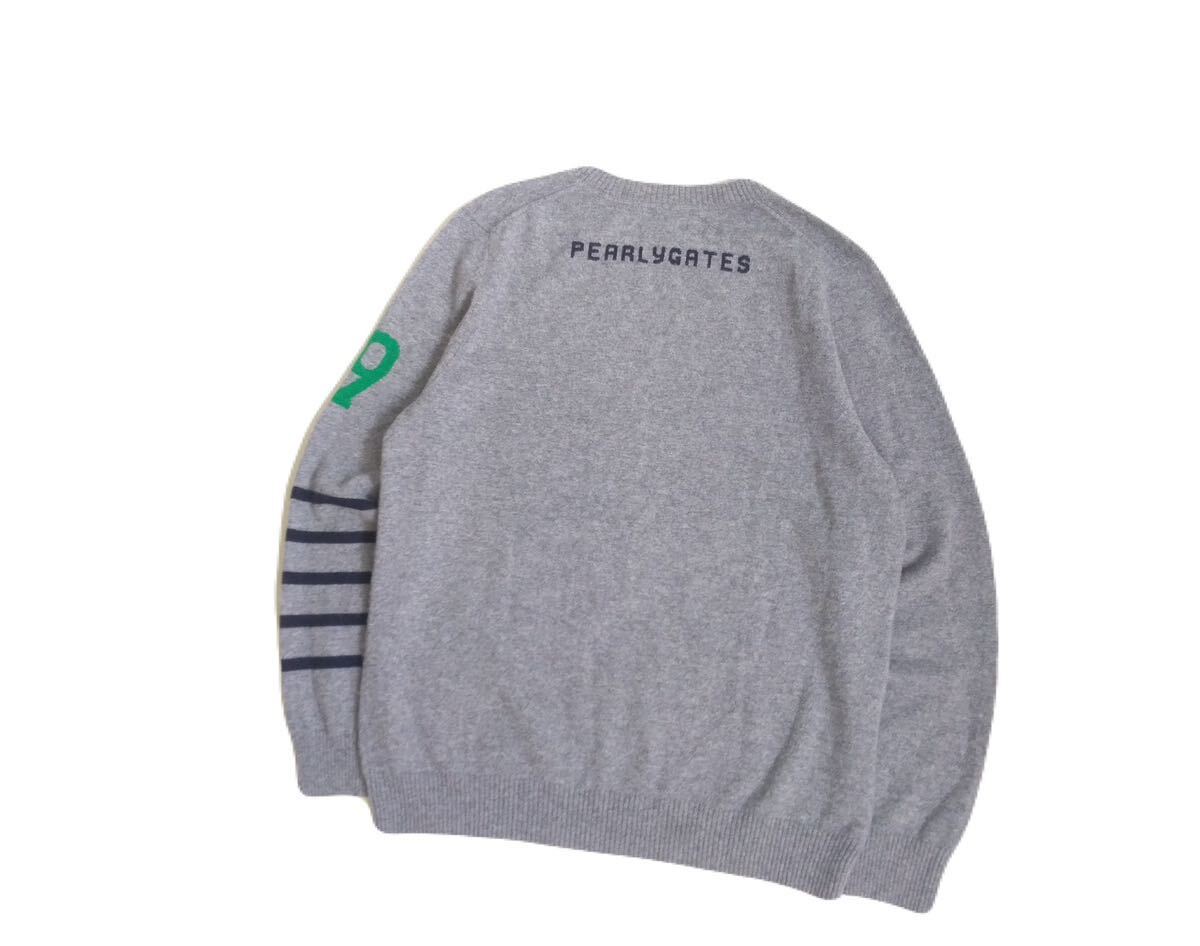 極美品 最高級 カシミヤ100% PEARLY GATES 蓄熱保温 軽量 ナンバリング