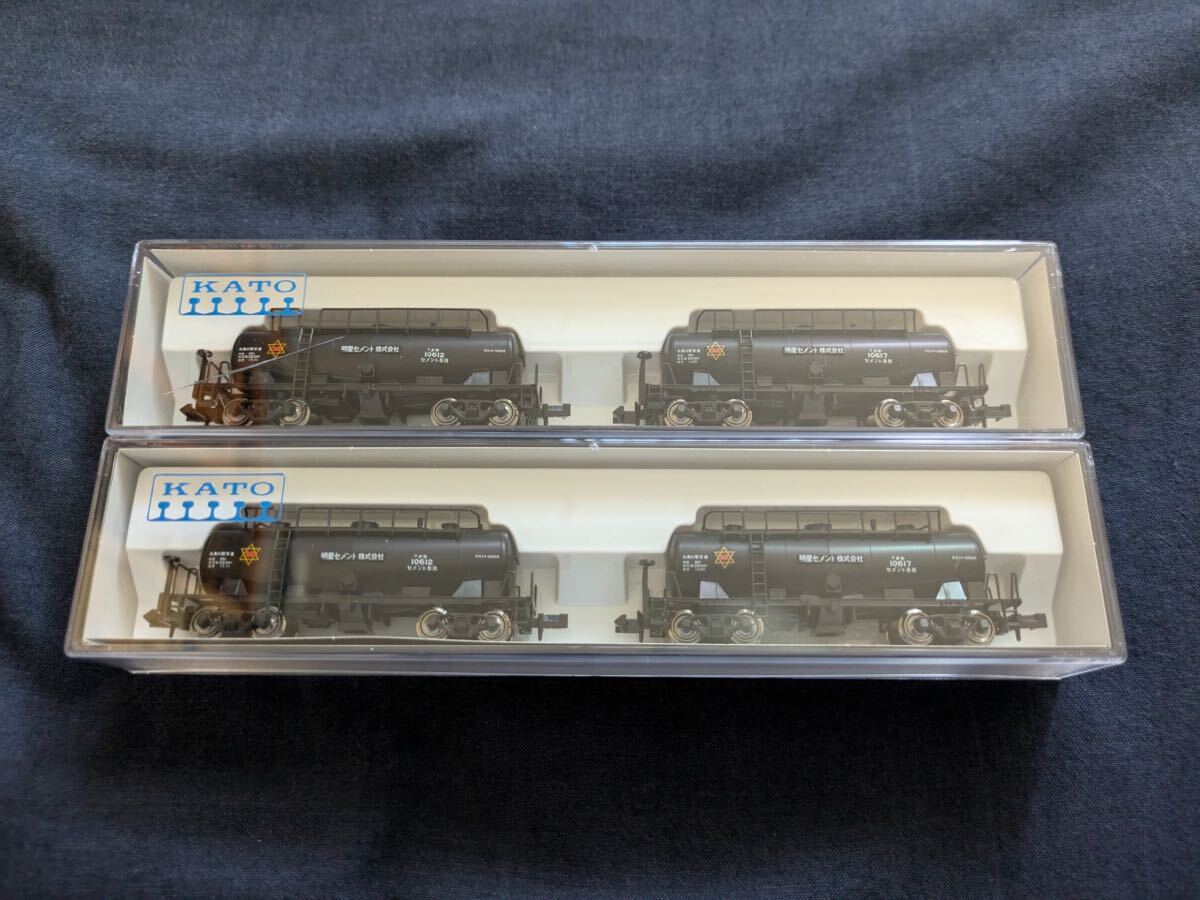 【新品未開封】KATO 8067 タキ10600 明星セメント ２セット4両_2