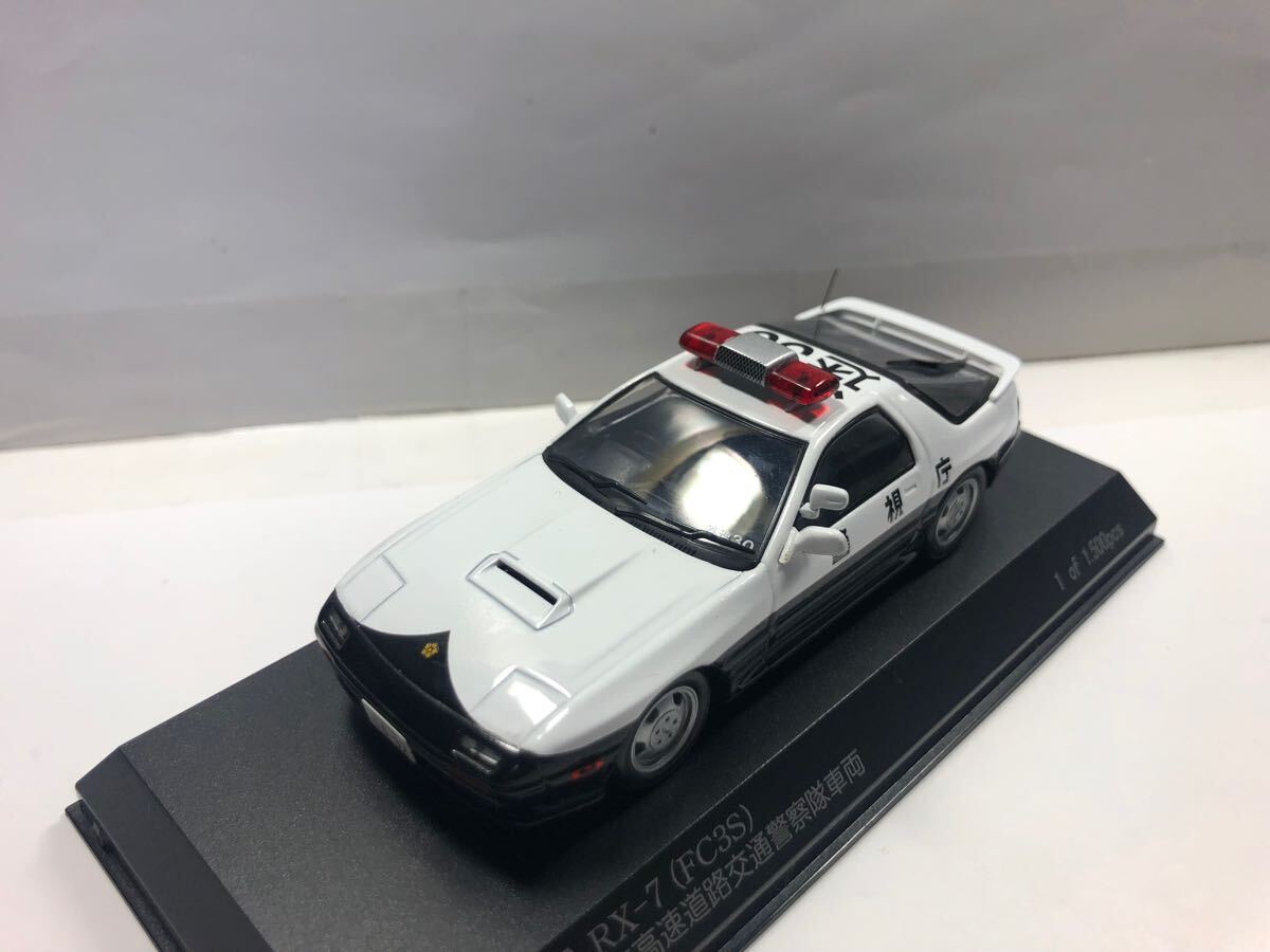 1/43 RAI'S レイズ マツダ RX-7 FC3S 1989 警視庁高速道路交通警察隊