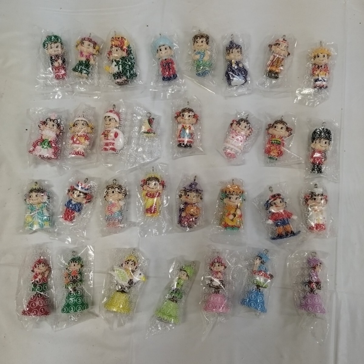 100709 未開封品 ミニミニペコちゃん まとめ 不二家 ぺこちゃん ポコ