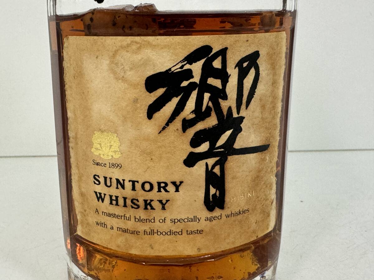 W0609-77 1598【1円スタート】 サントリー SUNTORY 響 金キャップ