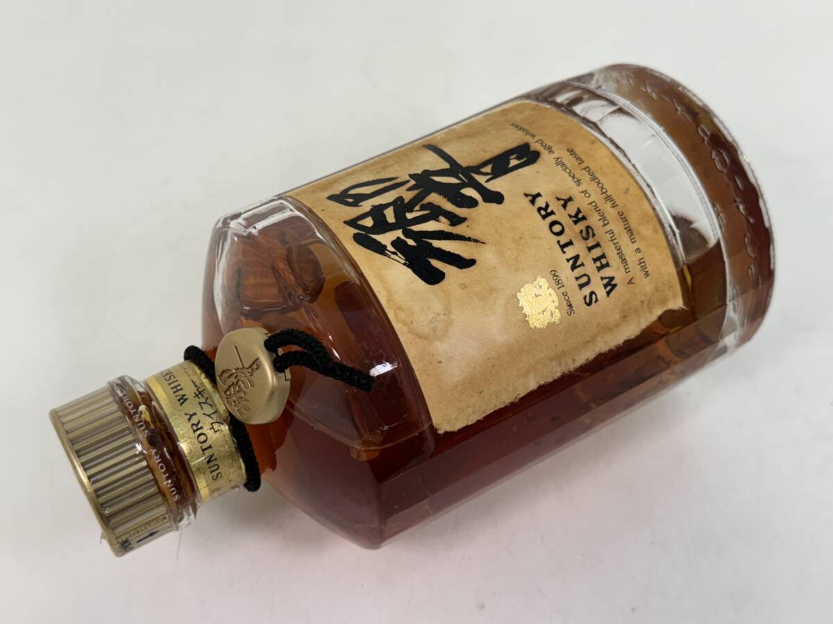 セール！【激レア未開封】Suntory THE WHISKY ※コルク破損 W0609-77 1598【1円スタート】 サントリー SUNTORY 響 金キャップ