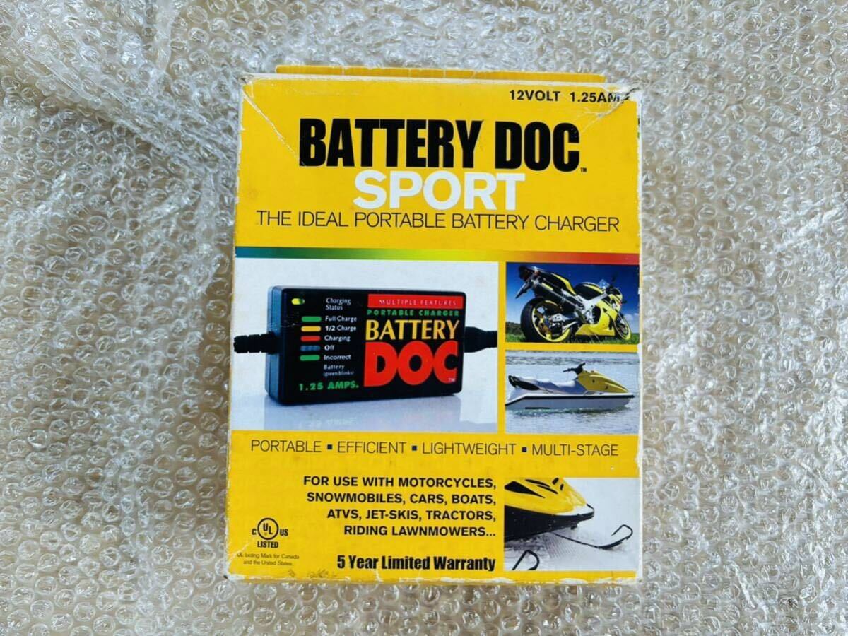 バイク用充電器　バッテリードク BATTERY DOC.