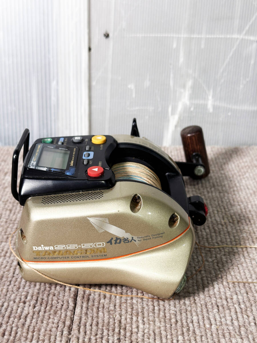 ◎☆ 中古☆Daiwa/ダイワ TANACOM 「イカ名人」 電動リール 元箱付き