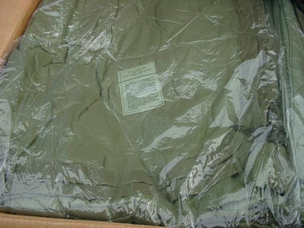 アメリカ　USA 米軍実物ODオリーブポンチョライナー New　　