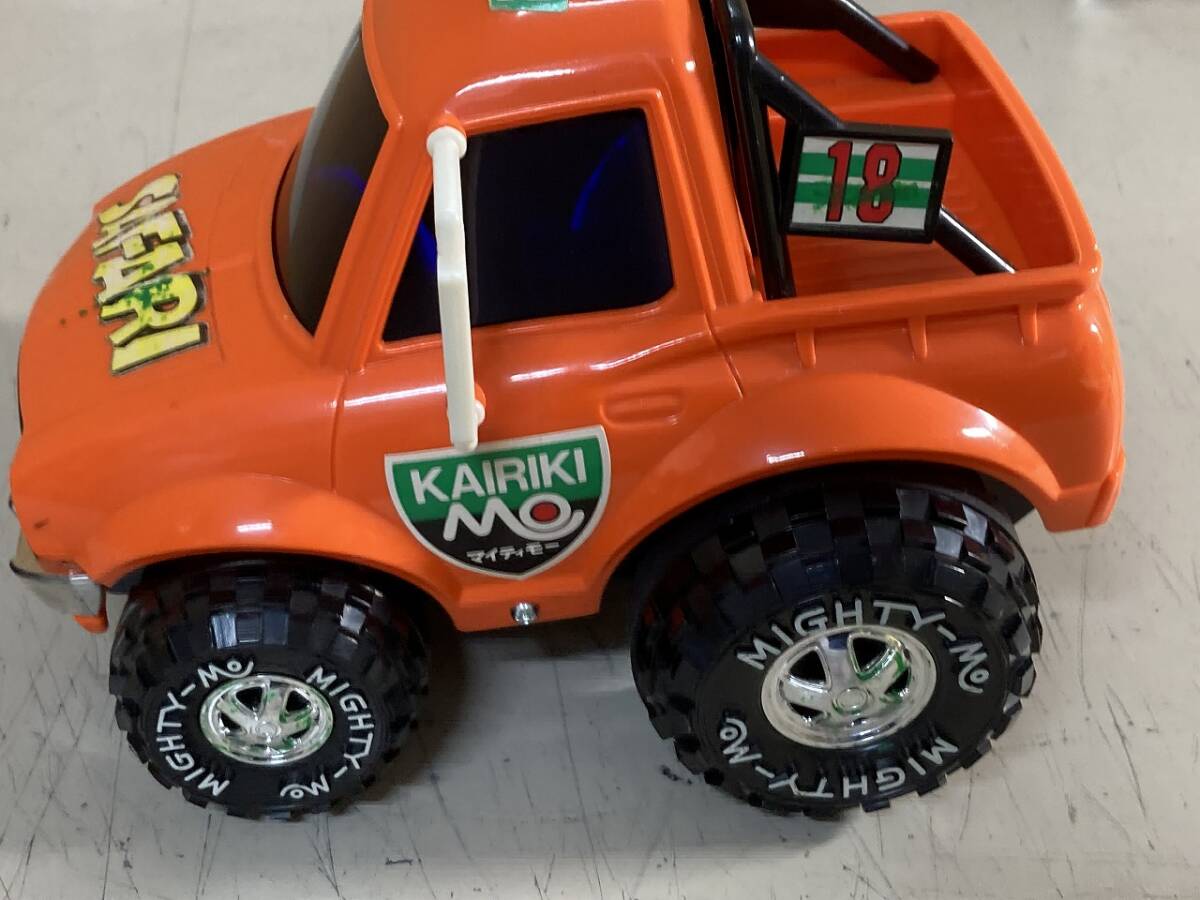 □野村トーイ□電池不要/レトロミニカー□マイティモー カイリキ