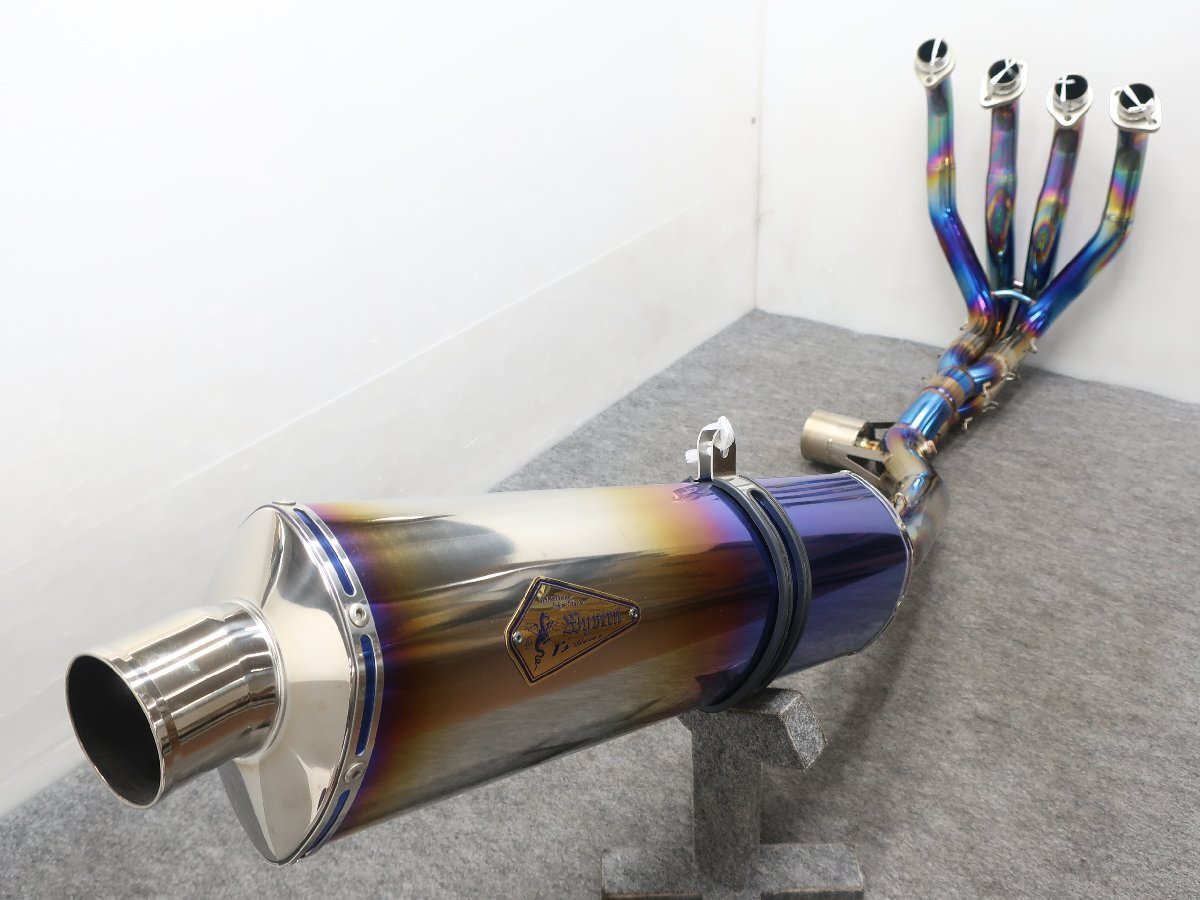 美品 ZX-14R 12-15 ZXT40EE(ZXT40E/ZXT40F) アールズギア チタン