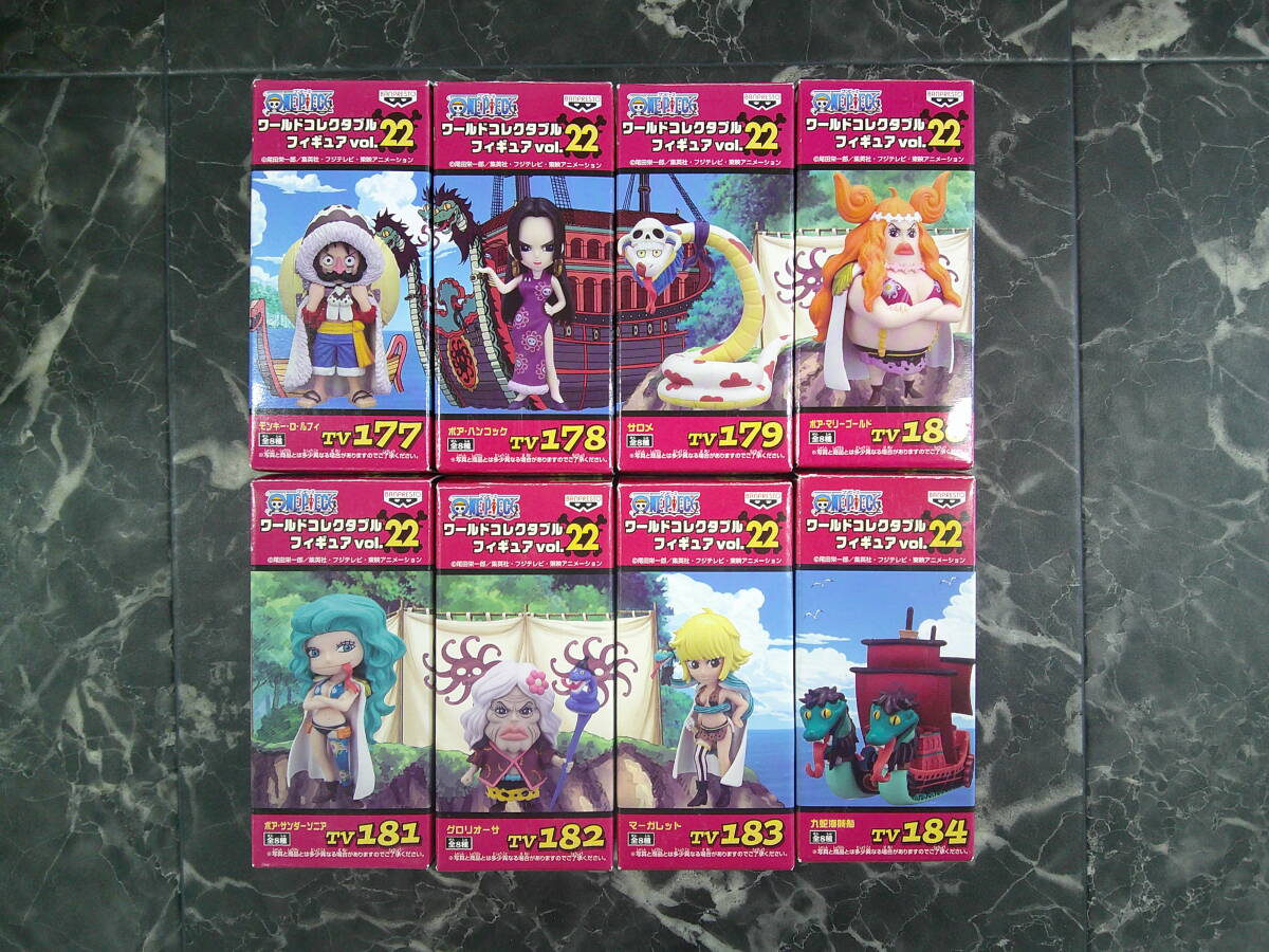 バンプレスト】ワンピース ワールドコレクタブルフィギュア vol.22 全8 