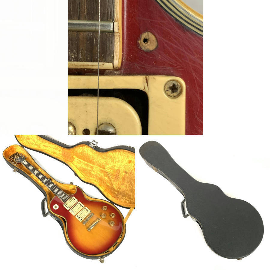 Greco グレコ EG800 レスポールモデル 3ピックアップ エレキギター Serial No.H785022 サンバースト系 ハードケース付 ★ 簡易検査品_10