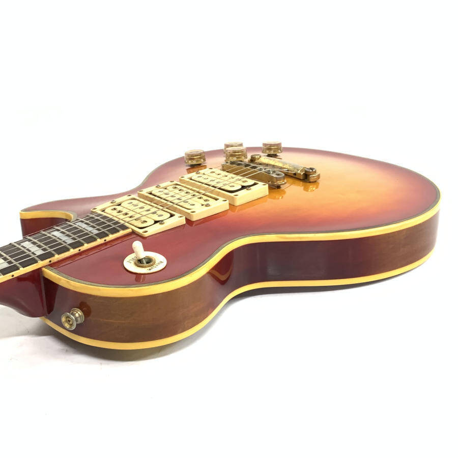 Greco グレコ EG800 レスポールモデル 3ピックアップ エレキギター Serial No.H785022 サンバースト系 ハードケース付 ★ 簡易検査品_4