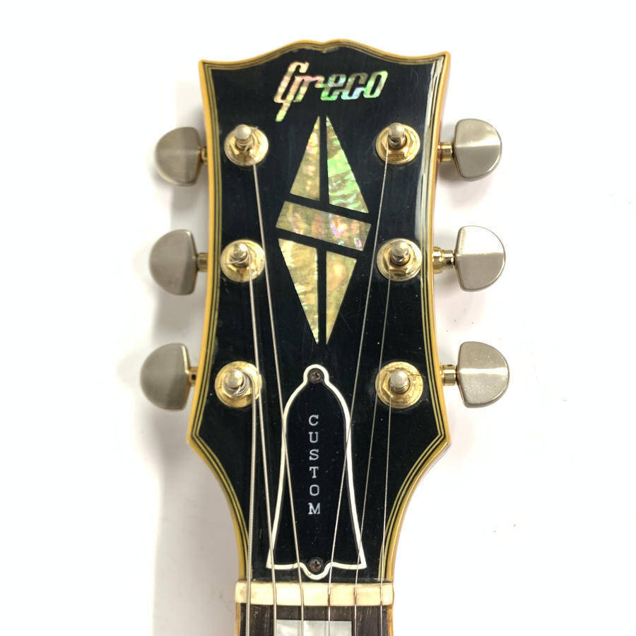 Greco グレコ EG800 レスポールモデル 3ピックアップ エレキギター Serial No.H785022 サンバースト系 ハードケース付 ★ 簡易検査品_6