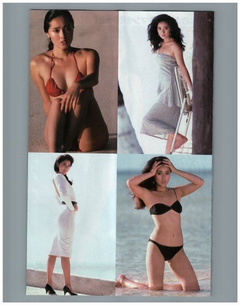 浅野ゆう子　水着姿あり　切り抜き　3.5ページ　送料無料_4